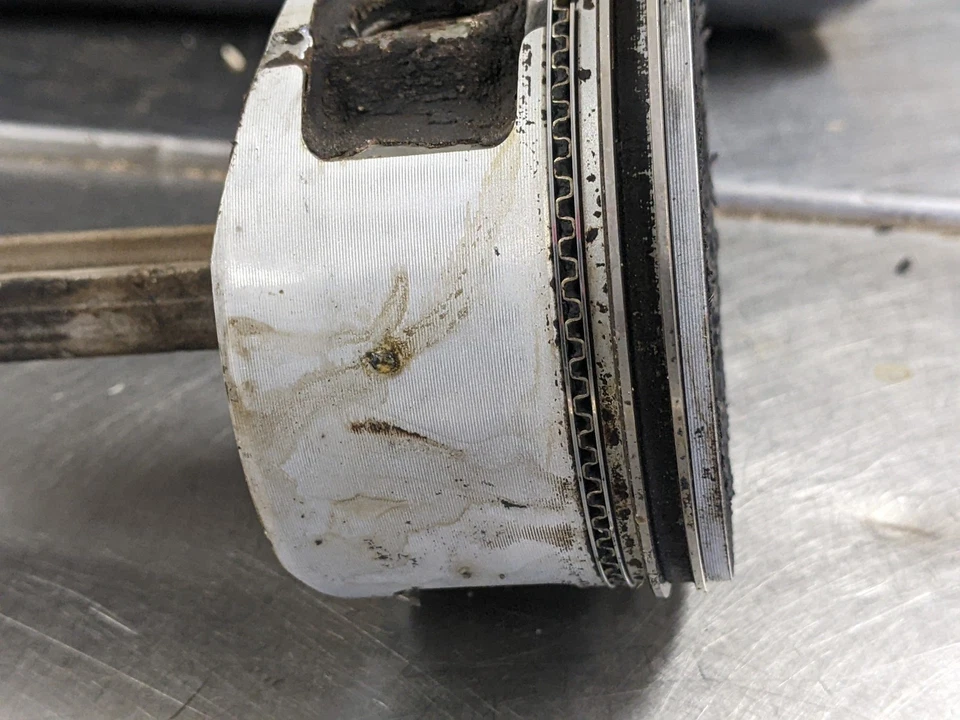 Pistón y varilla de conexión estándar para 96-97 Saturn SL1 1.9 21007187 SOHC Foto 4 de 4