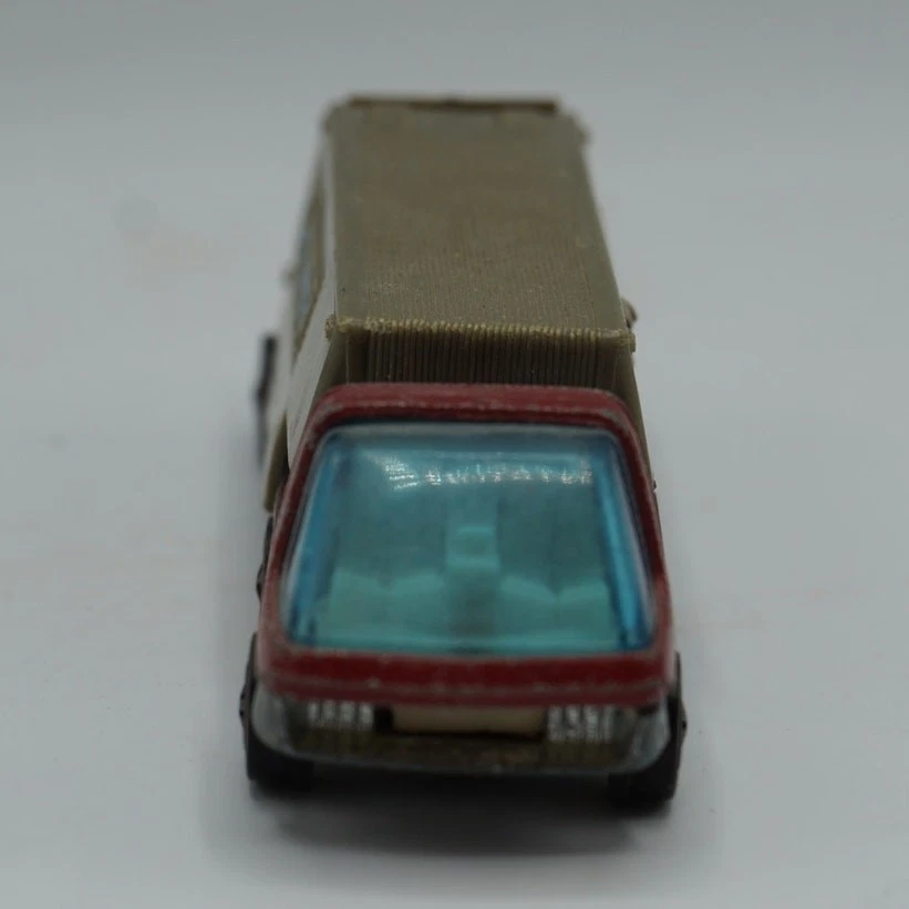 Remolque Hot Wheels Redline Van Lines 1969 The Heavyweights cabina roja gris HK Foto 2 de 4