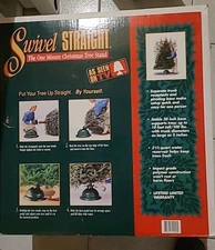 Swivel Straight Christmas Tree Stand Holds Up To 10' 100LB XTS3