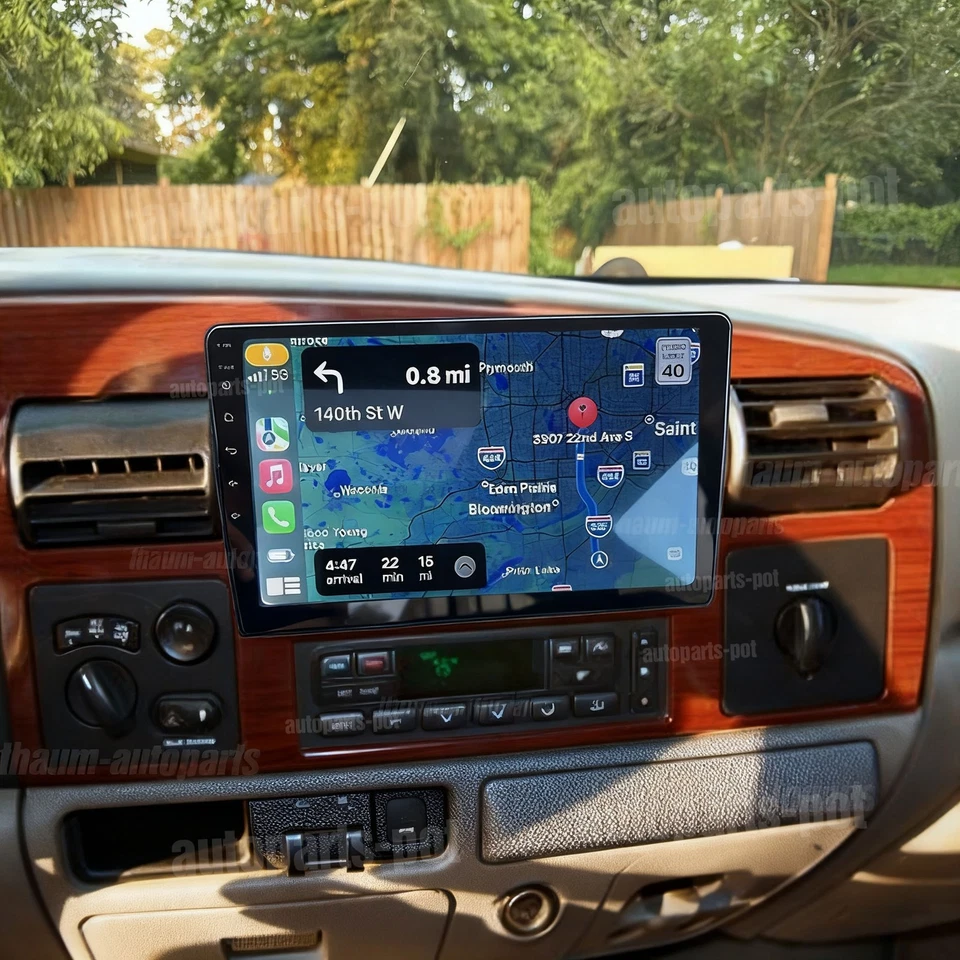 2005-2007 For Ford F-250 F-350 F-450 F-550 Android 13 Carplay Radio Stereo GPS - Image 2 of 4
