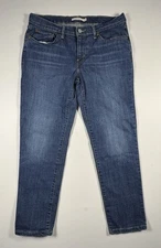 Levi’s Boyfriend Jeans Women’s 29x27 Blue Medium Wash Denim Tapered Classic