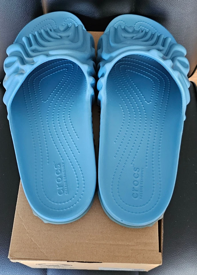 Crocs Pollex Slide Salehe Bembury Tashmoo Hombres Talla 12 208685-4OH xthepollexslid Foto 4 de 4