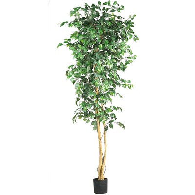 Nearly Natural 5210 7' Ficus Silk Tree in Pot (5210)