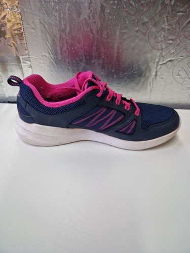 Skechers Skybound Memory Foam Size 6.5 UK Lite Weight Navy Hot Pink Womens - Picture 7 of 12