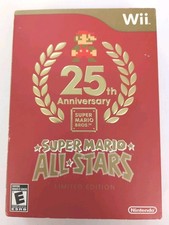 Super Mario All-Stars 25th Anniversary Limited Edition (Nintendo Wii) CIB! Works