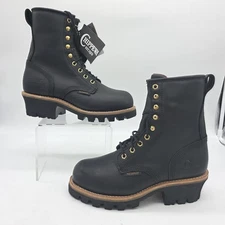 Chippewa Boots Paladin 73050 Women Sz 6 Black Waterproof Thinsulate Vibram Work