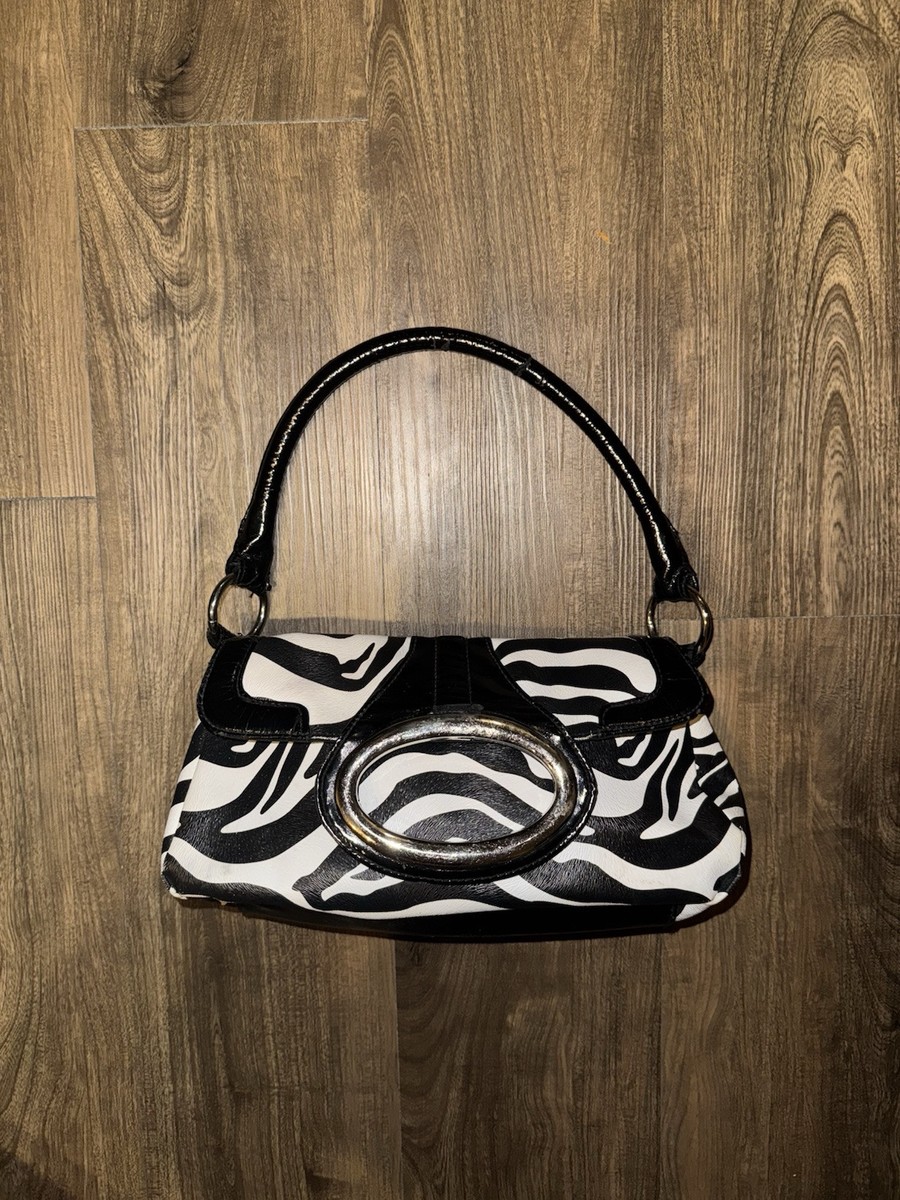 バッグ vintage handbag city leather y2k archive Vintage Y2K Shoulder Bag Orange Faux Patent Leather Slim