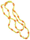 Made For Each Other #1881 Barbie Yellow Orange Necklace Vintage