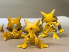*Abra & Kadabra & Alakazam Set*  Vintage TOMY Pokemon CGTSJ Figure Toy 任天堂 KANJI