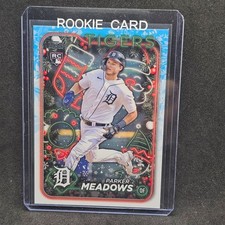 2024 Topps Holiday - Parker Meadows #H149 (RC)