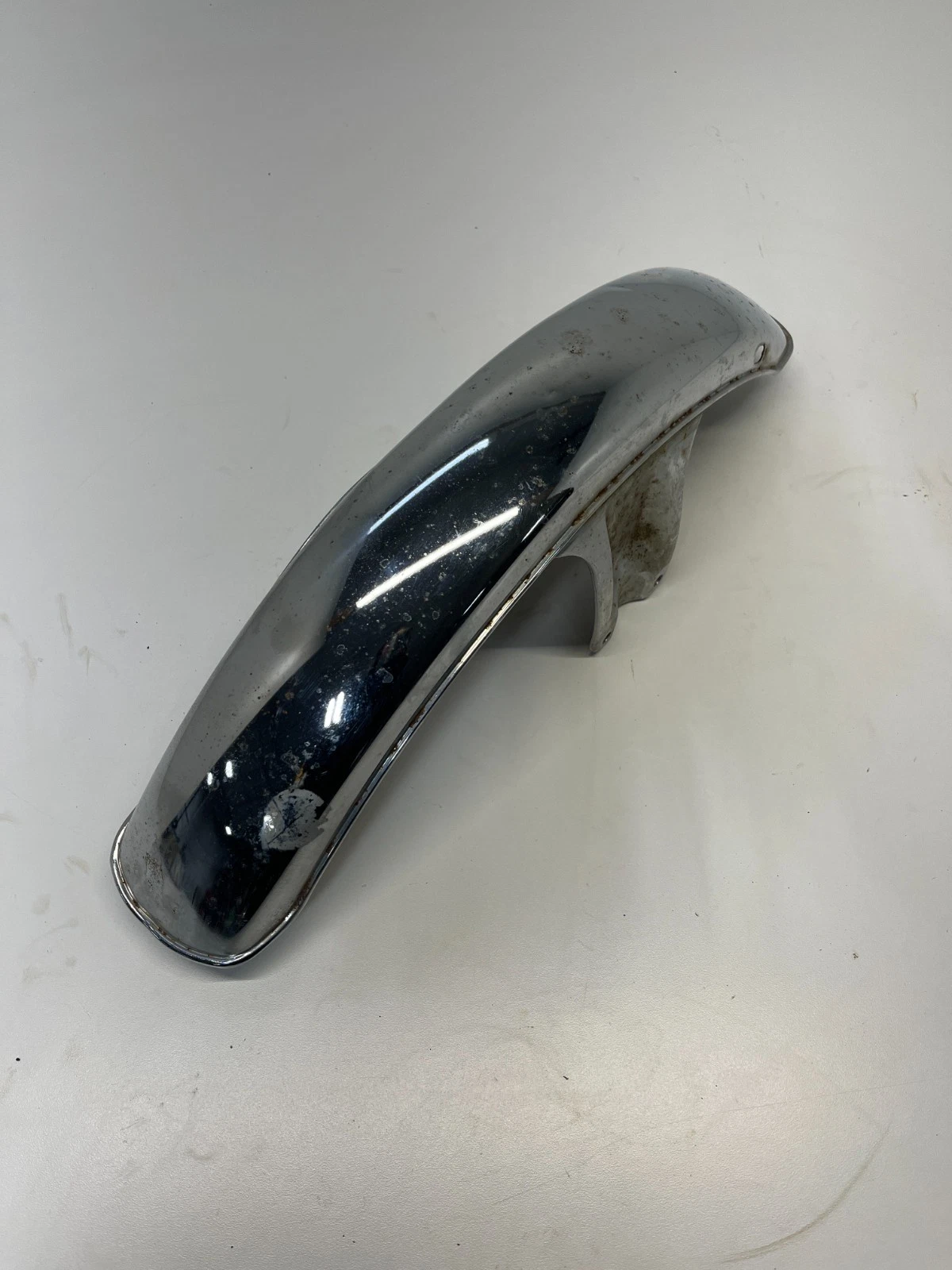 82 1982 Honda Urban Express 50 NU50 OEM Front Fender Guard Cover Support READ