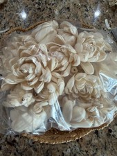 OYL  LUV Sola Wood Flowers 24 ct Blossom 2" - 3" size Premium DIY Floral Supply