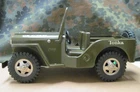 TONKA MILITARY JEEP VINTAGE