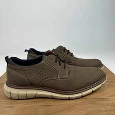 NEW Mens Dockers Fontera 24 Lace Up Casual Dress Shoes Brown Size 8