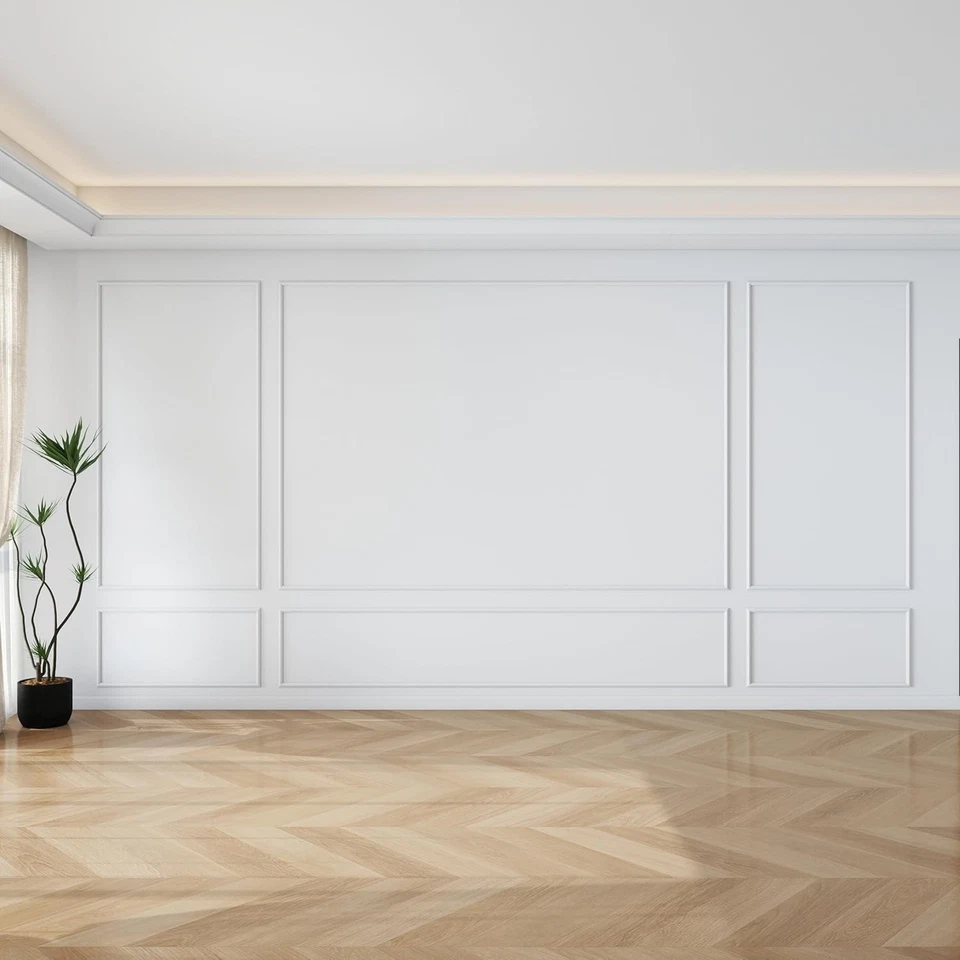 3D Self-Adhesive Wainscoting Panel Kit for Elegant Interior Wall Decor, 3 Sets - Image 3 of 4