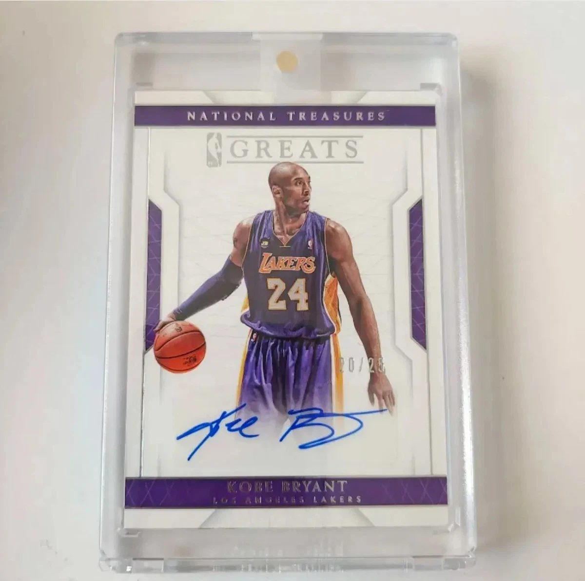Kobe Bryant Basketball Trading Cards Autographed Sports 2016-17