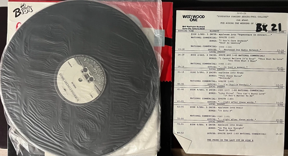 Westwood One In Vinyl Records for sale - eBay
