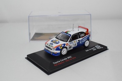 C5 1:43 ALTAYA IXO TOYOTA COROLLA WRC RALLY ACROPOLIS 1998 MADEIRA DA SILVA MIB