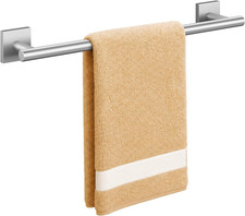 Brushed Nickel Towel Bar, 18 Inch Towel Racks for Bathroom