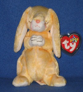 praying bunny beanie baby