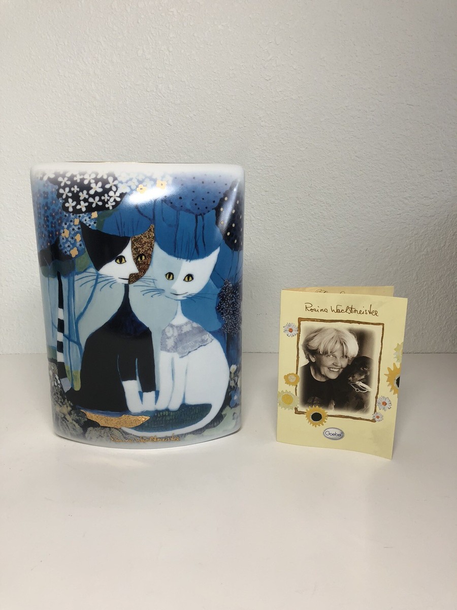 Goebel Rosina Wachtmeister Cat Vase Large Numbered w/COA | eBay