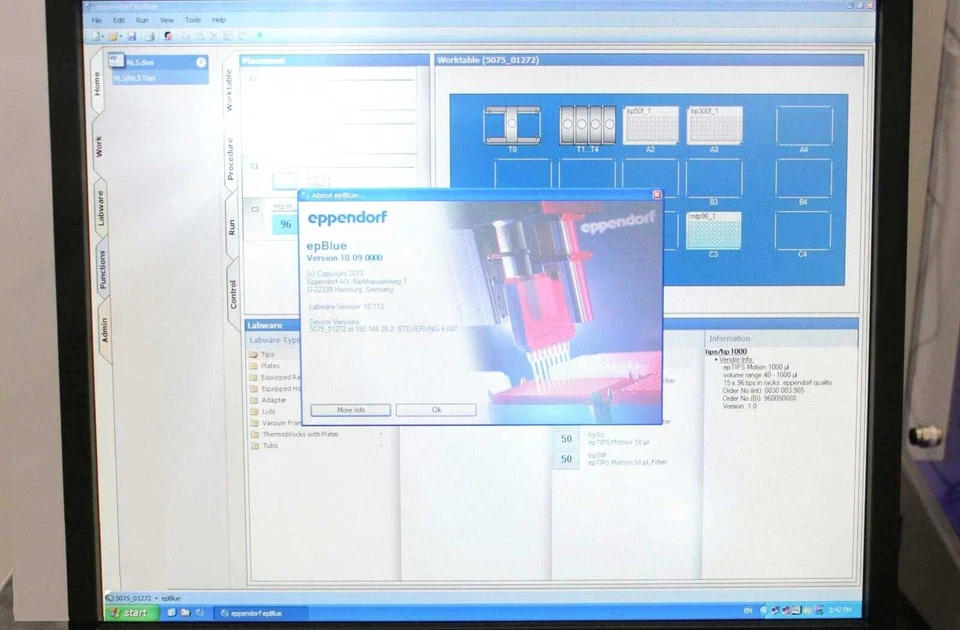 Eppendorf epMotion Computer For 5075 & 5073 Gen 1 Automated Liquid Handler  - Image 2 of 4
