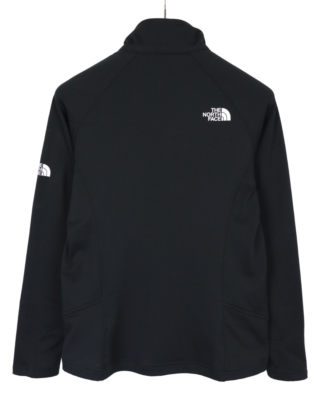 に  THE NORTH FACE Sweatshirt Women's MEDIUM Full Zip High Neck Thumb