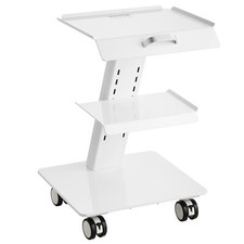 VEVOR Carro de Laboratorio Médico de Acero Inoxidable 3 Niveles 100 kg