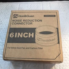 6 Inch Dust Collection Fittings Rubber Noise Reduction Clamp for 6 Inch PVC Pipe