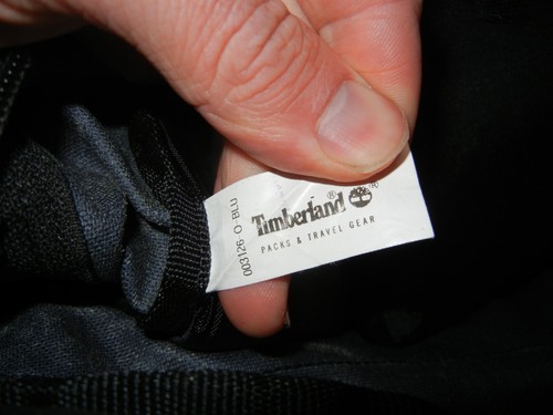 TIMBERLAND Blue/Black OUTDOOR HIKING BACKPACK Travel Camping Gym Gear School Bag - Picture 6 of 9