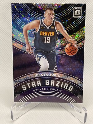 2022-23 Donruss Optic Star Gazing Holo Fast Break Nikola Jokic SP Nuggets #7