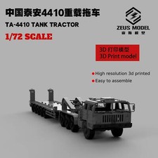 3D Printed 1/72/87/144 China TA-4410 TANK Tractor Unpainted Kit Model NEW