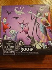 NEW The Nightmare Before Christmas Puzzle 300 Piece Tim Burton Disney - Read