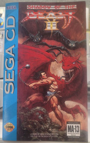 shadow of the beast 2 sega cd CIB WITH registration card