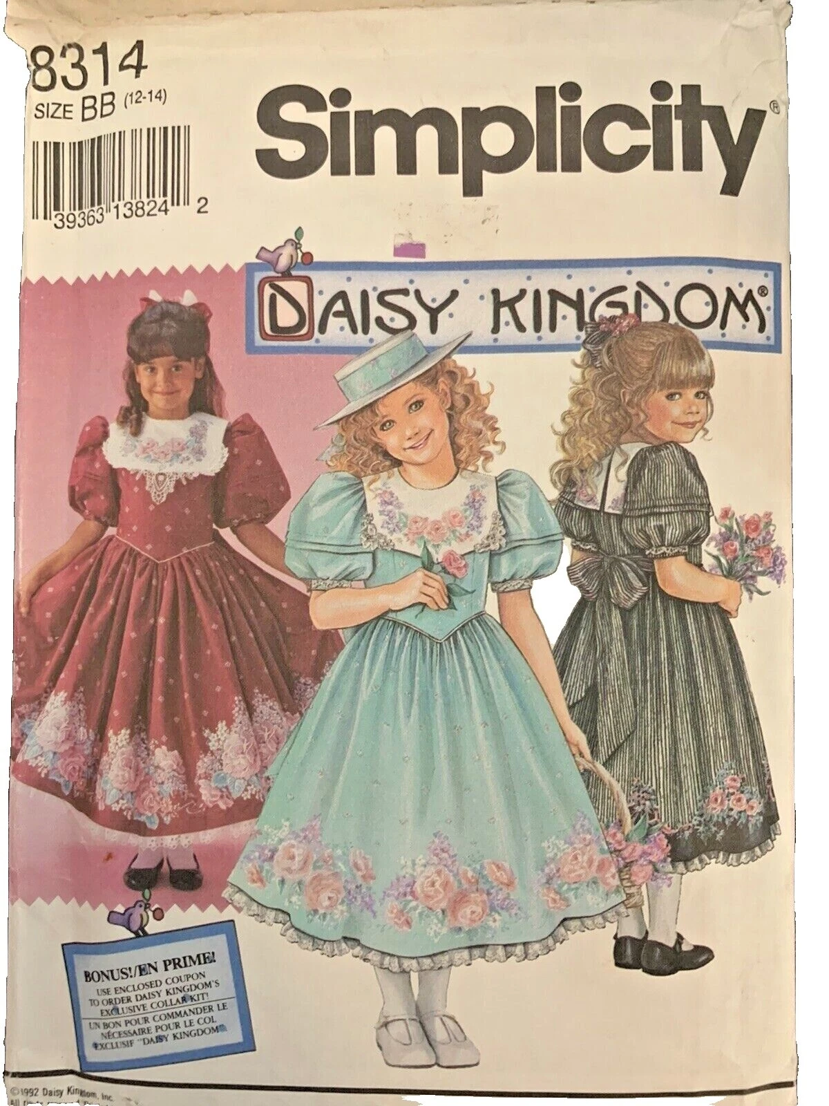 Patrones de costura para Ropa de muñecas Simplicity hembra