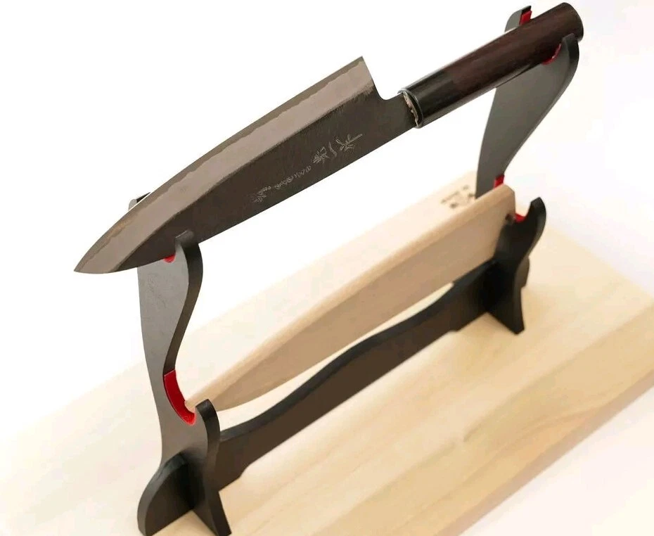 Koichi Morimoto Shirogami #2 (白ニ鋼) Kurouchi Gyuto, 200 mm