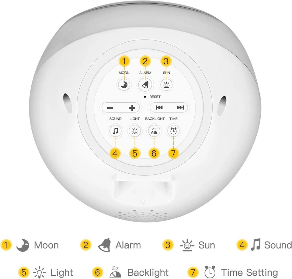 I·CODE Time to Wake Alarm Clock for Kids, Children's Sleep Trainer,Wake Up Light - Image 2 of 4