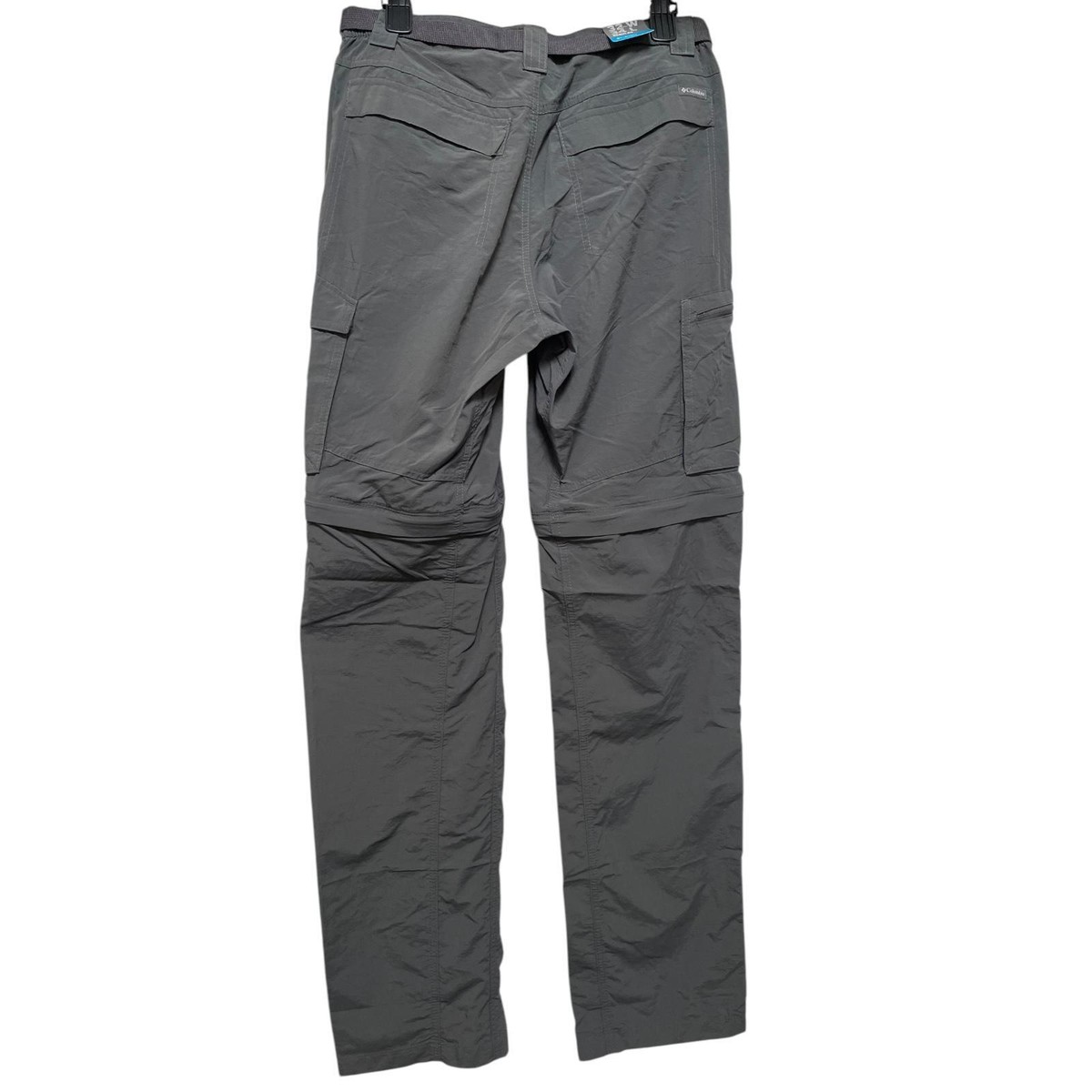Columbia 260古着 L グレー パンツ OMNI-TECH Columbia 高機能】US 【美品 オムニシェイド グレー アウトドア 薄手カーゴパンツ スノーボード