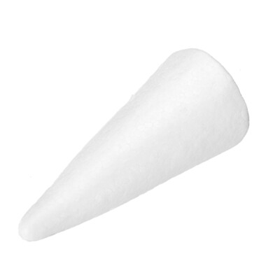 Foam Cones for DIY Arts and Crafts 4.72 x 2.17 inch Polystyrene Cones 1 Pack