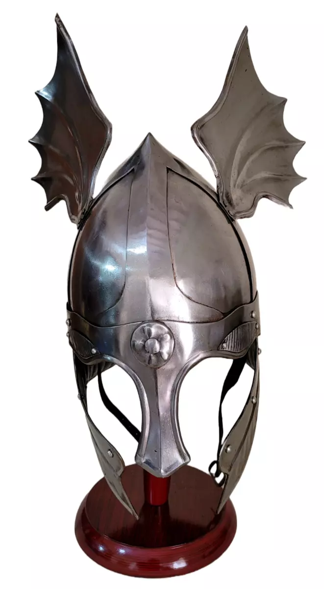 horned knight helmet