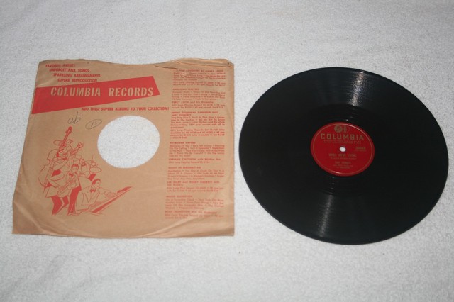 (2) COLUMBIA 10" 78's (#39449 & 39695) * TONY BENNETT with PERCY FAITH