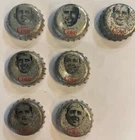 1965 Coke CFL French Toronto Argonauts Bottle Caps Lot of 7 With Jackie Parker
