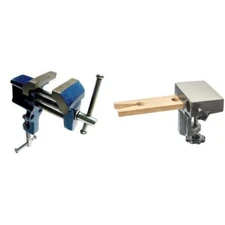 Jewelers Clamp On Bench Vise,Clamp On Bench Pin Anvil Miniature Vise Kit