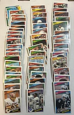 100 Card 1984 Topps Football Lot Start - Finish Your Set Semi Stars Commons 