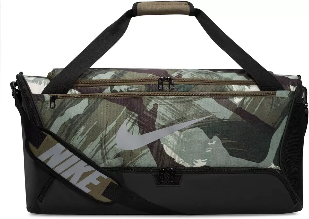 Nike brasilia medium cheap printed training duffle bag