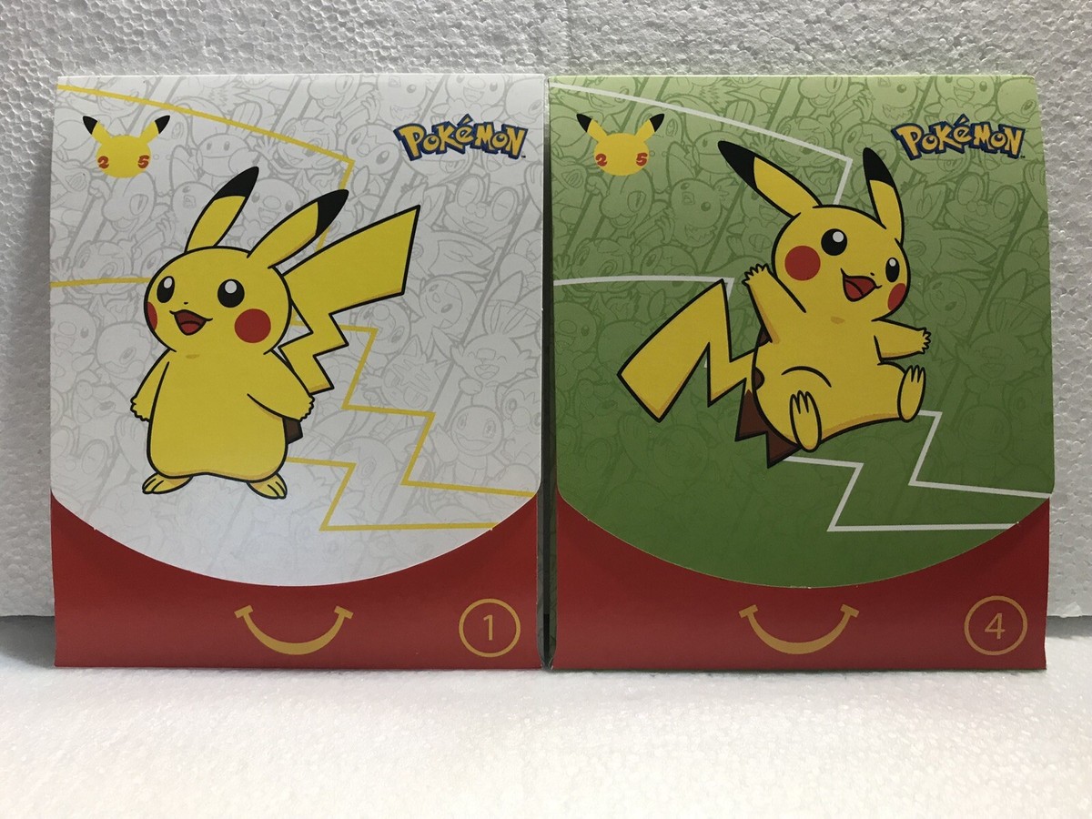 unopened mcdonalds pokemon cards 2021 List of McDonald's 25th Anniversary TCG - Pokemon 25th Anniversary Happy Meal Guide What is McDonald's Pokemon Cards