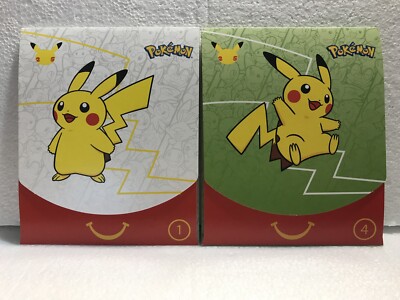 2021 McDonalds Pokemon Cards Happy Meal 25th Anniversary New Package  UNOPENED | eBay
