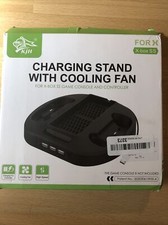 KJH Charging Stand with Cooling Fan for X-Box SS Game Console  Controller