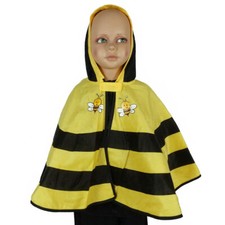 BIENE KOSTÜM KINDER # Karneval Fasching Party Tier Umhang Poncho Mädchen Jungen