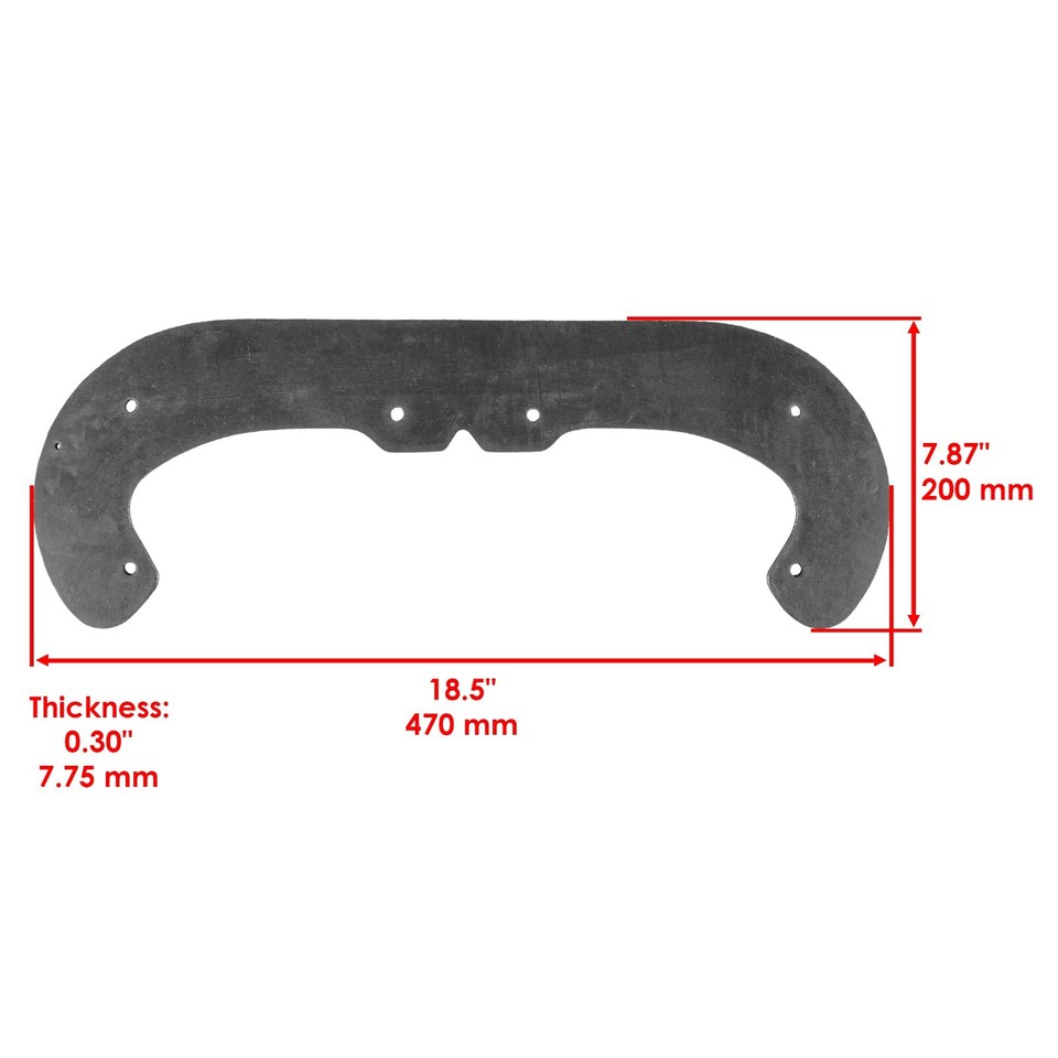 Caltric Rotor Paddle For Toro 38282 418 ZE 18